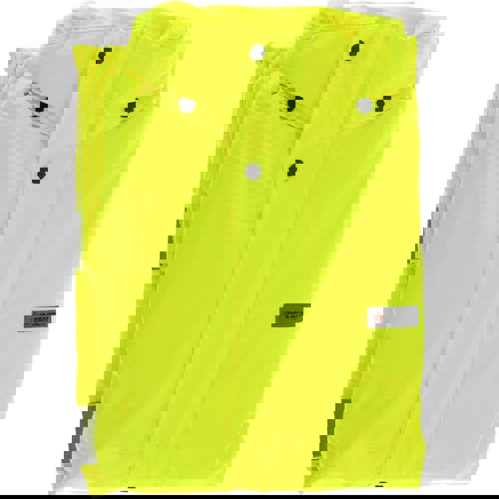 Rain Coveralls: Size 7X-Large Tall, Polyurethane